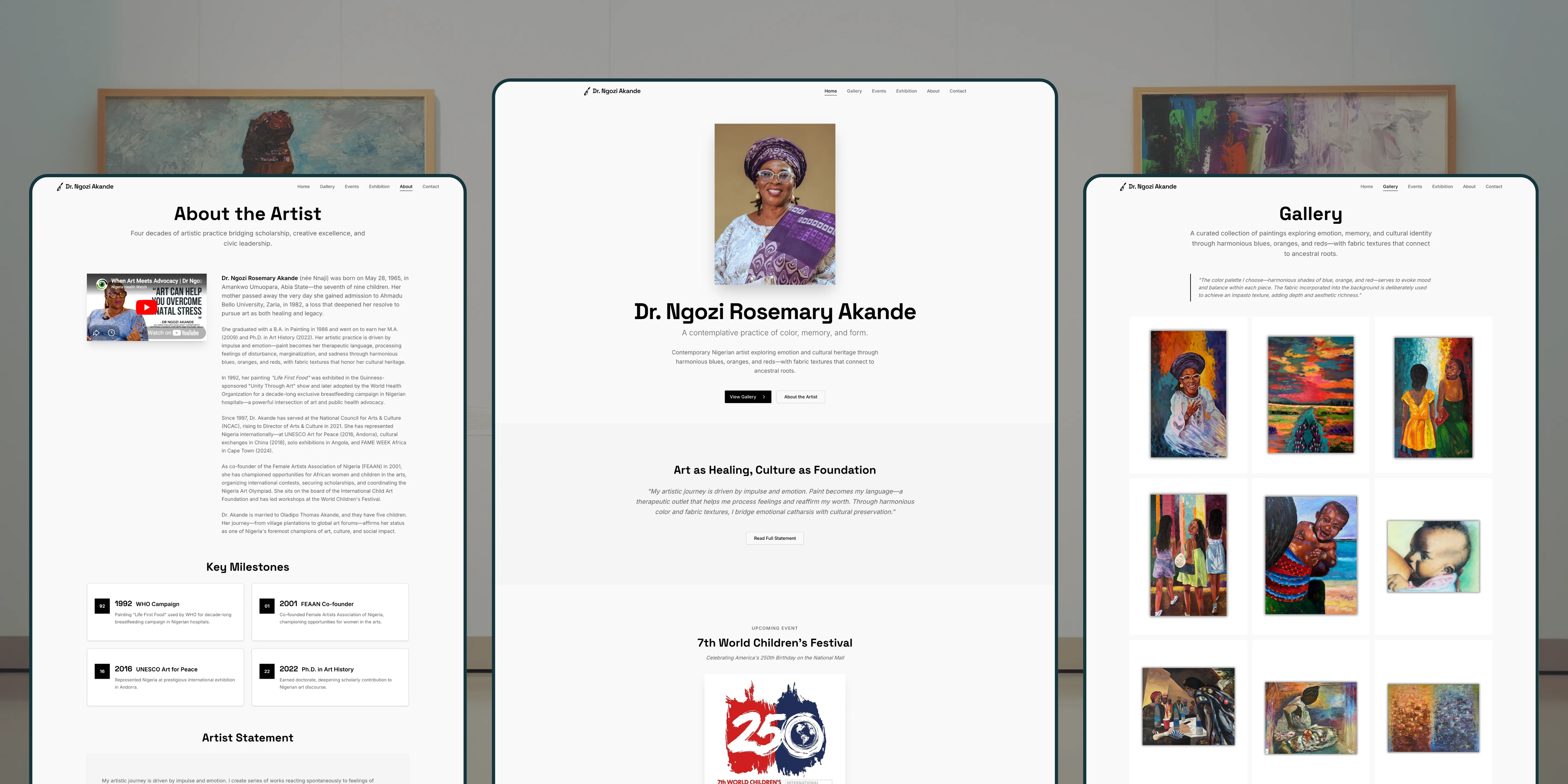 Ngozi Akande Arts case study overview